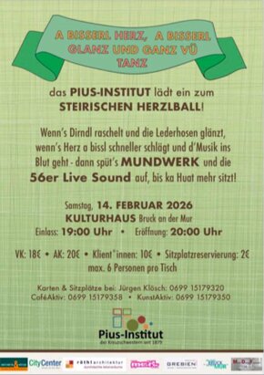 Herzerl Ball Pius Bruck im Februar