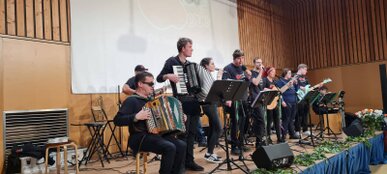 mitt 66 jahren...die Feier in Ottendorf