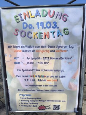 Ein Zeichen für Vielfalt am Welt-Down-Syndrom-Tag
